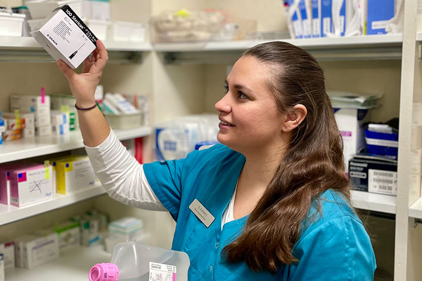 Sabrina Zumsteg, Medizinische Praxisassistentin